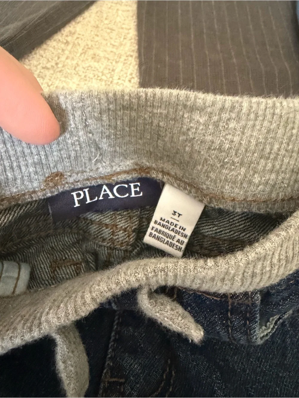 Old Navy Kids Denim and Gray Pants - Blue and Gray Mix bundle